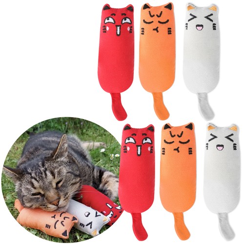 6pc catnip pet cat kitten - 6pc, toy