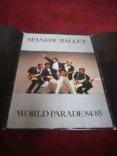 Spandau Ballet World Tour Program from 84/85
