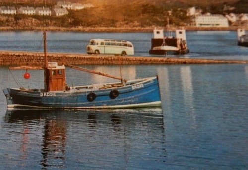 Kyle lochalsh fishing boat - of,