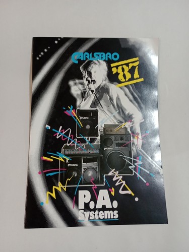 Carlsbro syastems 1987 - carlsbro,