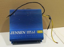 Jensen 100Watt x 2 Mosfet Power High-Pass Crossover A222HX Stereo Amplifier