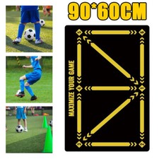 Football Skills Mat Football Soccer Ball Control & Training Mat Non Slip NEW
