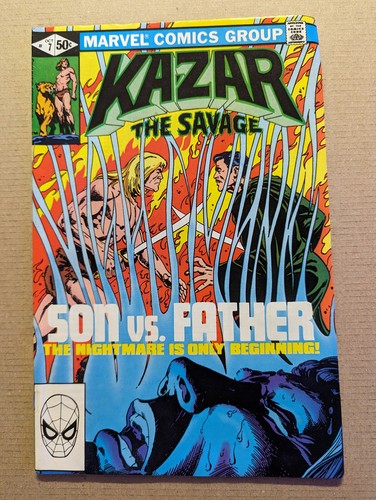 Kazar the savage marvel - savage, #7,