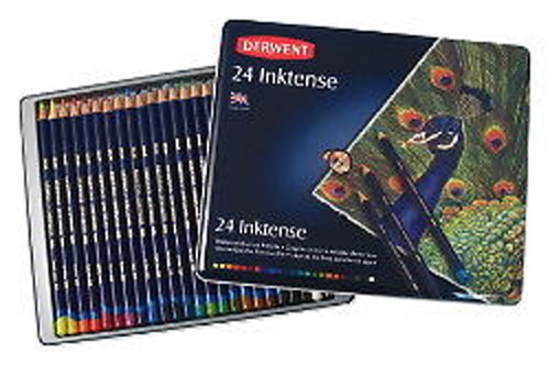 Derwent inktense pencils - inktense, 24