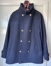 Joe Browns XL Coat Navy Wool