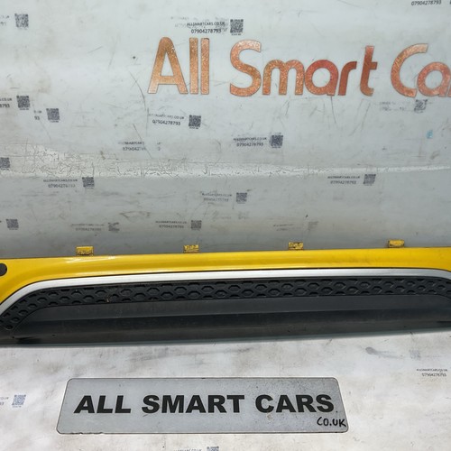 Rear bumper lower spoiler - bumper,