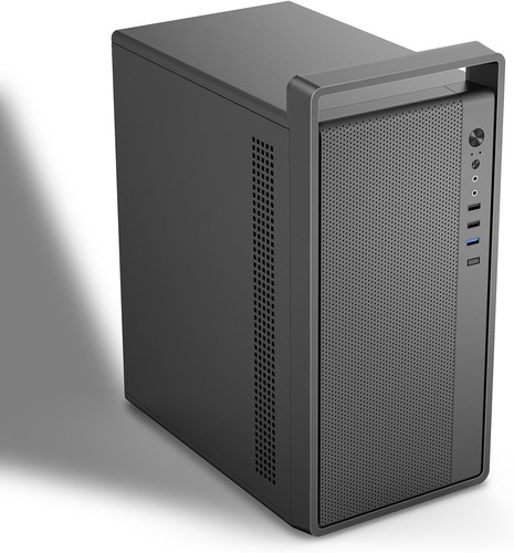 Micro atx case with - case, handle