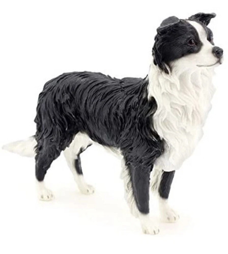 Large standing border collie - standing,