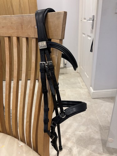 Fairfax black pony bridle - pony,