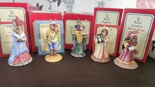 Boxed Royal Doulton Bunnykins Collection Figurines. x5. signed on base.