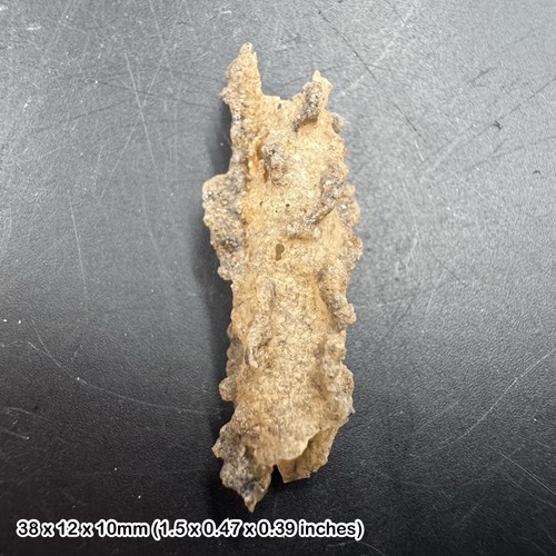 Crystal fulgurite petrified - crystal, (petrified