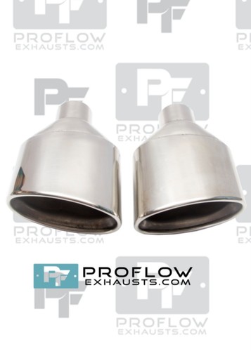 Powerflow oval handed exhaust - handed,