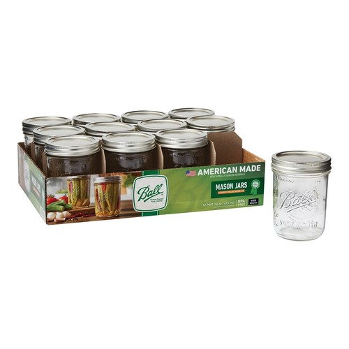 Ball wide mouth mason - wide, jars