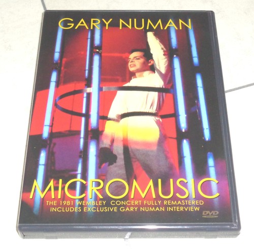 Gary numan micromusic live dvd - numan,