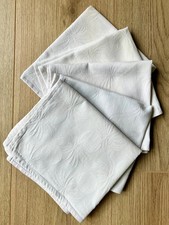 Set Of Five White Vintage