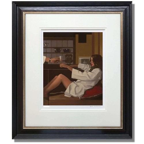 Jack vettriano framed man - -,