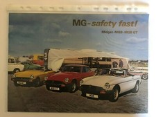 MG Midget MGB MGB GT Brochure 1978 on Perfect