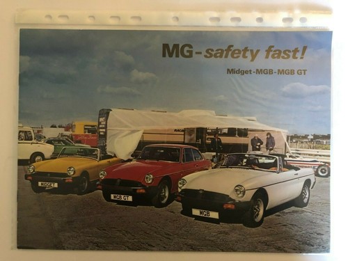 Midget mgb brochure - mg,