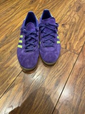 Adidas Trimm Star Size 11UK Purple And Green