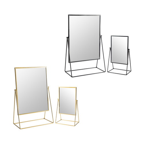 2pc dressing table mirror set - 2pc,