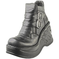 New Rock Neo Cuna Sport Hashtag Womens Platform Boots in Black - 3 UK