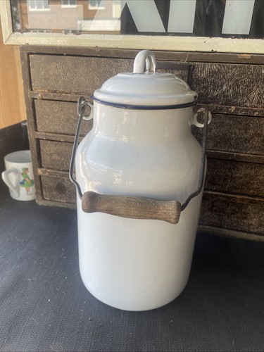 Vintage rare enamel milk - enamel,