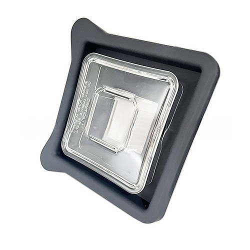 Transparent square blender lid - transparent,