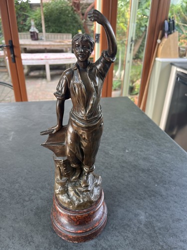 Antique bronze finish metal - bronze,