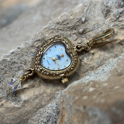 Kirks folly heart watch - folly, charm