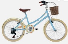 Elswick Cherish Bike 20" Wheel Kids Girls Bicycle Heritage Outdoor Blue/Cream