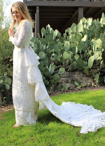 Vintage 1940s lace - vintage,