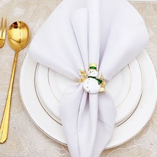 _Christmas Napkin Rings Set Of