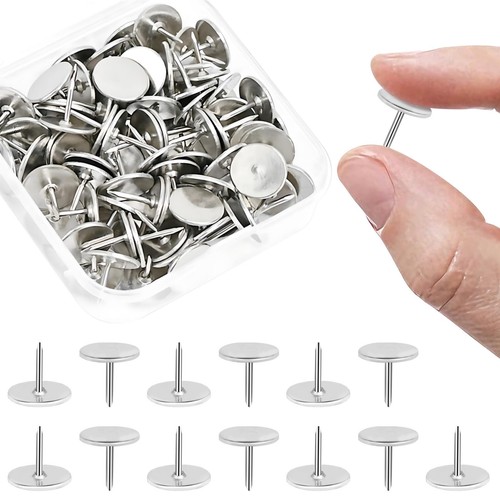 Jaxicrey silver drawing pins - drawing,