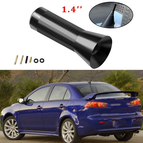 Carbon short car antenna - car,