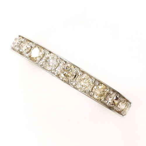 Pt900 platinum ring jpsize - 14,