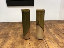 Pair of Fat Lava style pottery