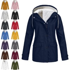 Womens Waterproof Fleece Parka