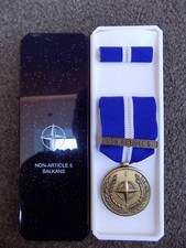 Genuine nato medal non - nato,