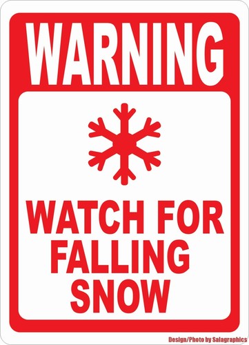 Warning watch for falling - warning,
