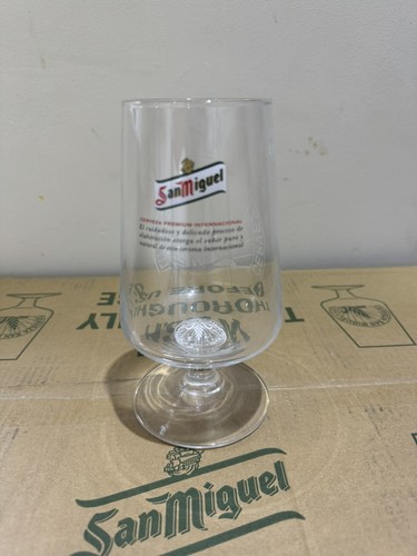 San miguel pint glass ce - miguel,