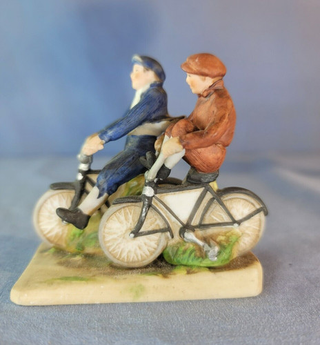 Bicycle boys figurine vintage - boys,