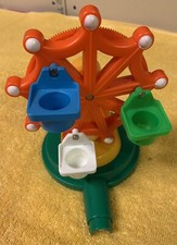 Vintage 1986 Disneyland Playmates Train Set CAROUSEL / Merry go Round “Working”