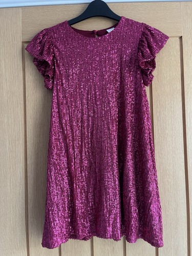 Girls next pink sequin - , party
