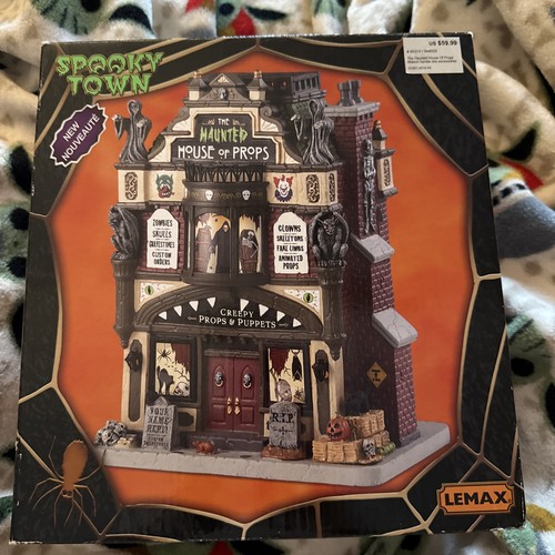 Lemax spooky town the haunted - lemax,