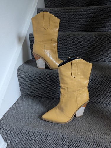 Womens western pointed toe mid - womens,