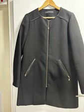 Zara Woman Black Zip Jacket
