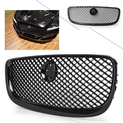 Glossy black upper grill - black,