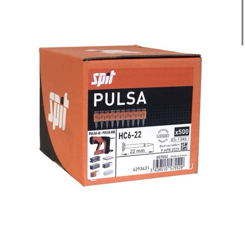 Spit pulsa hc6 - pulsa, hc6-22nails/pins