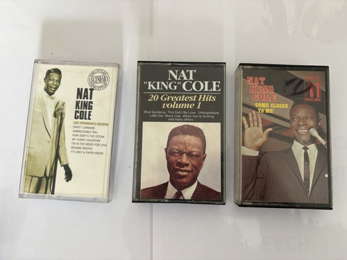 Nat king cole cassettes - cole, x
