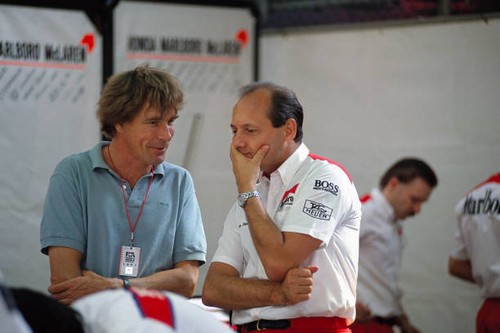 James hunt with mclaren - with, boss